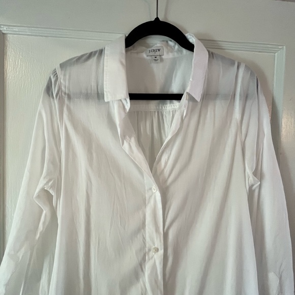 J Crew sheer linen beach cover up - Picture 9 of 9